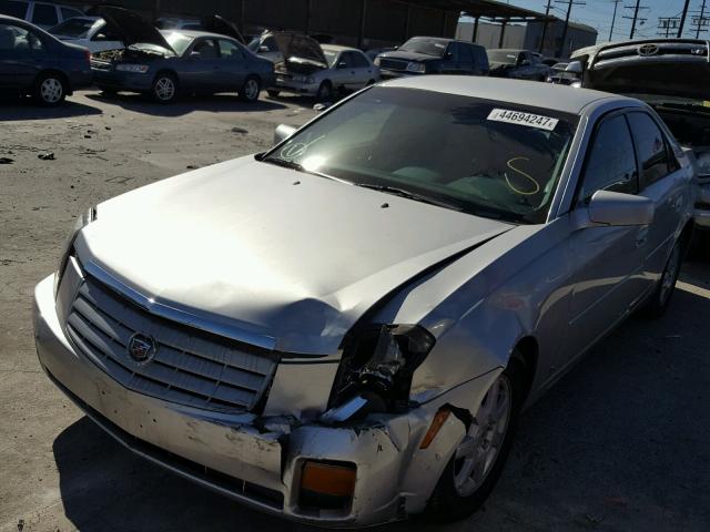 1G6DM57T770191576 - 2007 CADILLAC CTS SILVER photo 2