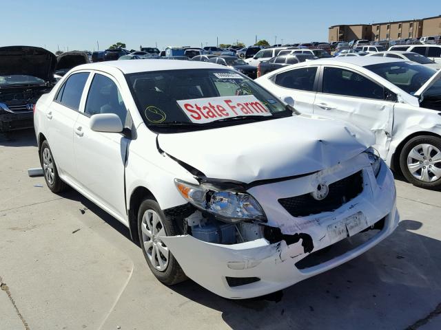 JTDBL40E29J036976 - 2009 TOYOTA COROLLA WHITE photo 1