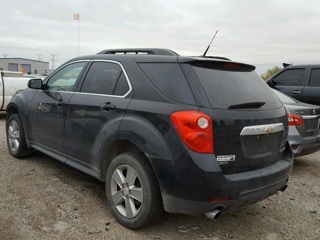 2GNFLDE5XC6209472 - 2012 CHEVROLET EQUINOX LT BLACK photo 3