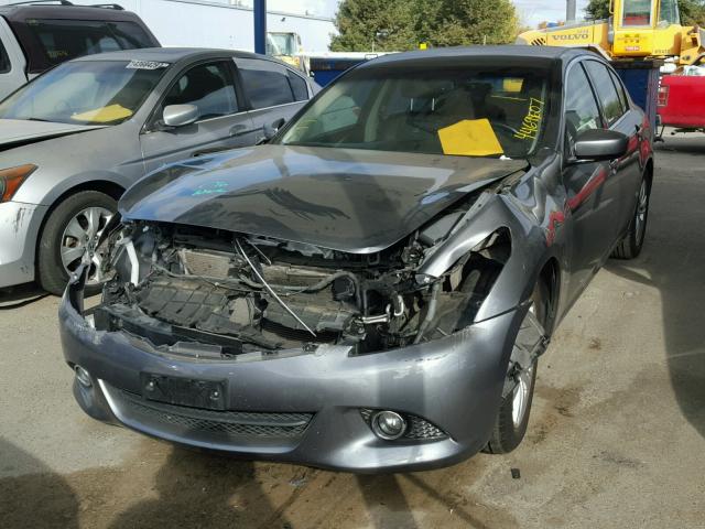 JN1CV6AP8BM503271 - 2011 INFINITI G37 BASE GRAY photo 2