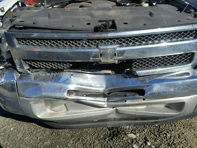 1GCRCSE09DZ276908 - 2013 CHEVROLET SILVERADO WHITE photo 9