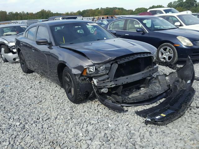 2C3CDXBGXDH689426 - 2013 DODGE CHARGER SE CHARCOAL photo 1