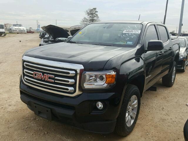 1GTG5CEA2G1386444 - 2016 GMC CANYON SLE BLACK photo 2