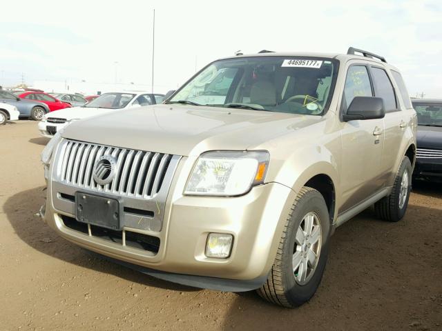 4M2CN9BG7BKJ04919 - 2011 MERCURY MARINER TAN photo 2