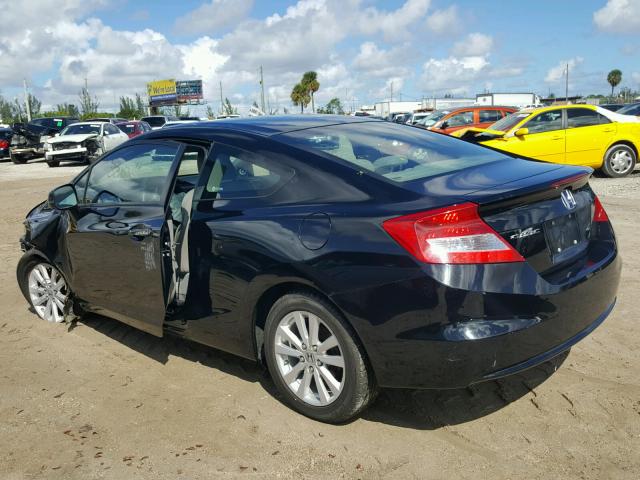 2HGFG3B86CH561329 - 2012 HONDA CIVIC EX შავი ფოტო 3