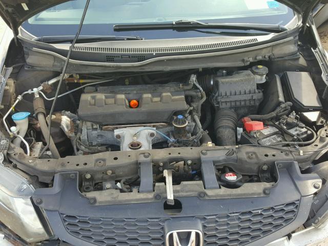 2HGFG3B86CH561329 - 2012 HONDA CIVIC EX შავი ფოტო 7