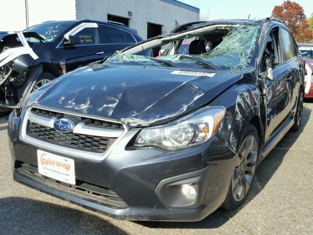 JF1GPAL60EH333930 - 2014 SUBARU IMPREZA SP BLACK photo 2