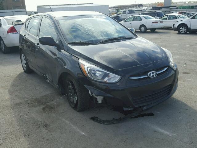 KMHCT5AE2FU216196 - 2015 HYUNDAI ACCENT GS BLACK photo 1