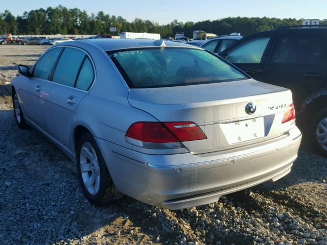 WBAHN83576DT62495 - 2006 BMW 750 LI SILVER photo 3