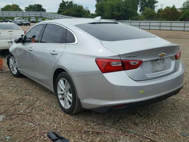 1G1ZJ5SU5HF270683 - 2017 CHEVROLET MALIBU HYB SILVER photo 3