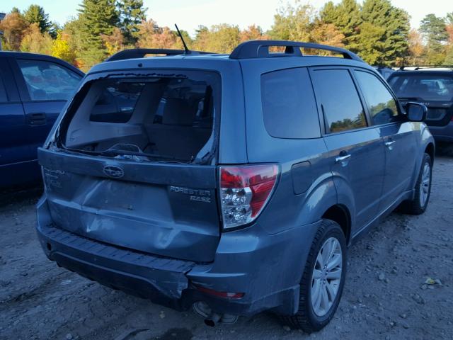 JF2SHADC7BH759598 - 2011 SUBARU FORESTER 2 BLUE photo 2