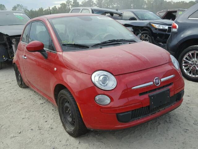 3C3CFFAR1FT503919 - 2015 FIAT 500 POP RED photo 1