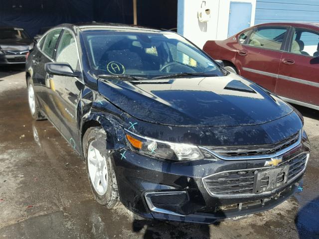1G1ZB5ST3GF262861 - 2016 CHEVROLET MALIBU LS შავი ფოტო 1