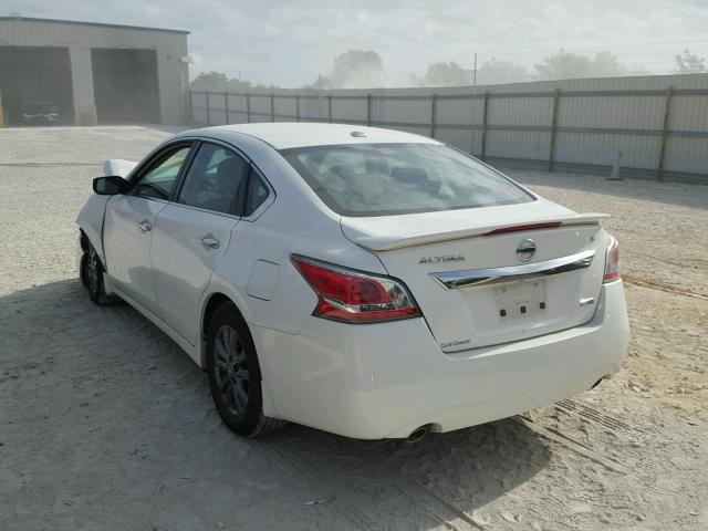 1N4AL3AP1FC498960 - 2015 NISSAN ALTIMA 2.5 WHITE photo 3