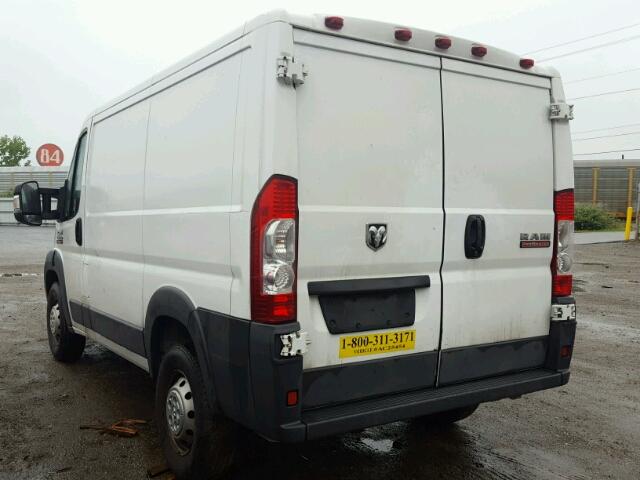 3C6TRVNG0GE108147 - 2016 RAM PROMASTER თეთრი ფოტო 3