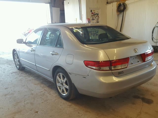 1HGCM66504A043679 - 2004 HONDA ACCORD SILVER photo 3