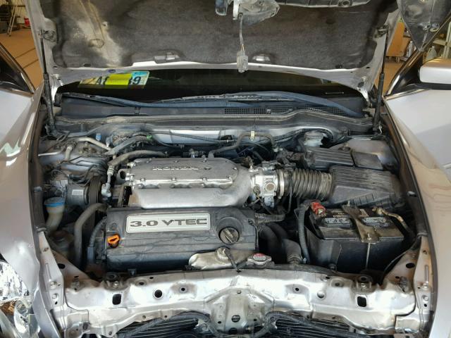 1HGCM66504A043679 - 2004 HONDA ACCORD SILVER photo 7