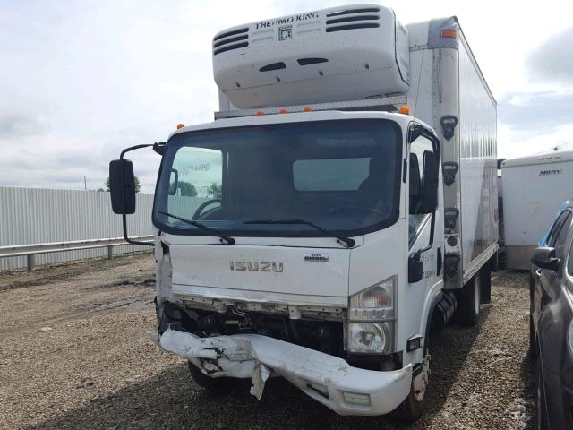 JALE5W16787301704 - 2008 ISUZU NQR WHITE photo 2