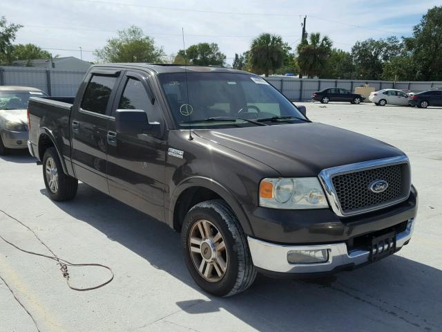 1FTPW12505KD21639 - 2005 FORD F150 SUPER BROWN photo 1