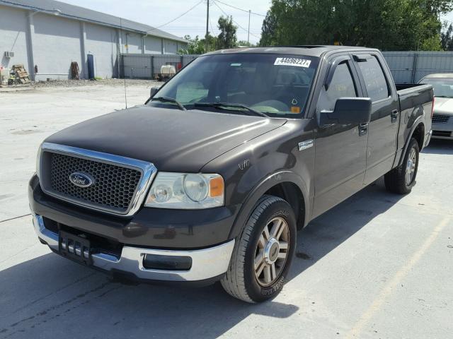 1FTPW12505KD21639 - 2005 FORD F150 SUPER BROWN photo 2