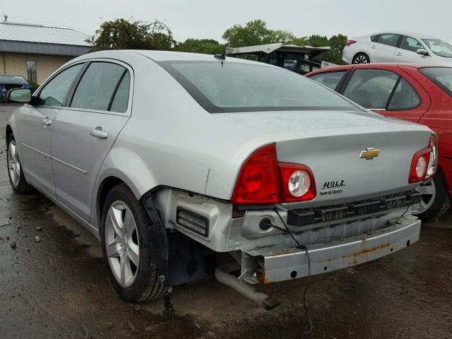 1G1ZB5E18BF304458 - 2011 CHEVROLET MALIBU LS Gümüş foto 3