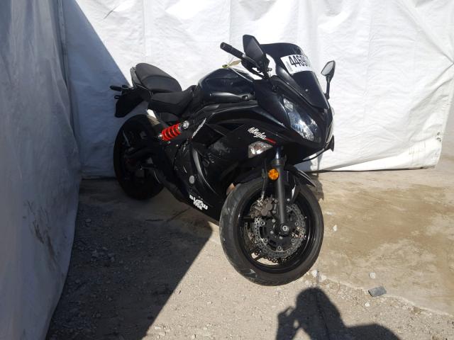 JKAEXEE15CDA03468 - 2012 KAWASAKI EX650 EC BLACK photo 1