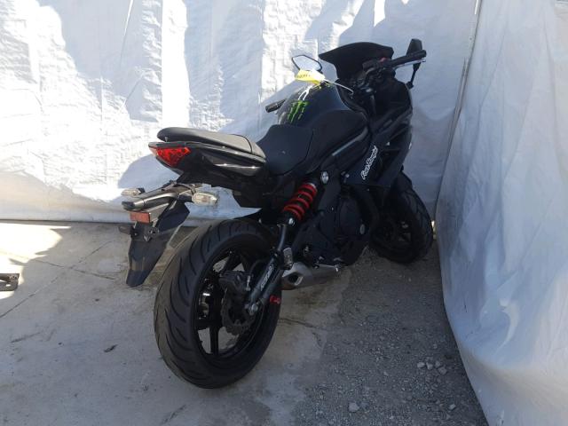 JKAEXEE15CDA03468 - 2012 KAWASAKI EX650 EC BLACK photo 4