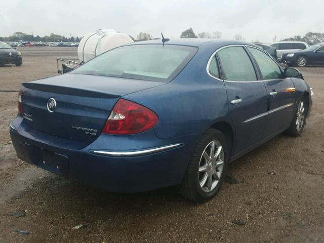 2G4WE587461222947 - 2006 BUICK LACROSSE C BLUE photo 4