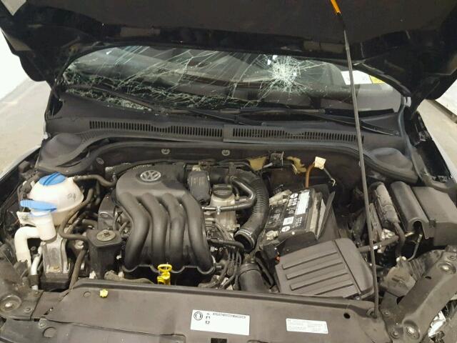 3VW2K7AJ2EM353697 - 2014 VOLKSWAGEN JETTA BASE 黑色 照片 7