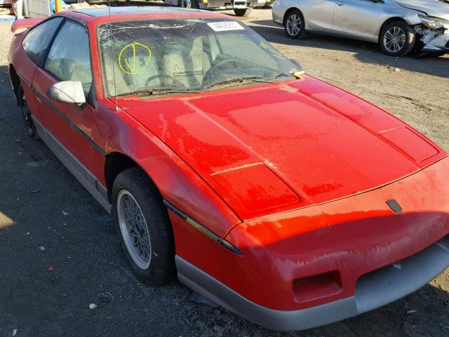 1G2PG9792GP270419 - 1986 PONTIAC FIERO GT RED photo 9