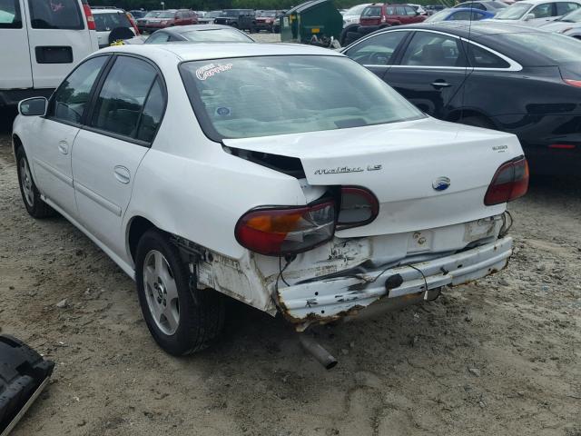 1G1NE52J73M635068 - 2003 CHEVROLET MALIBU LS Ağ foto 3