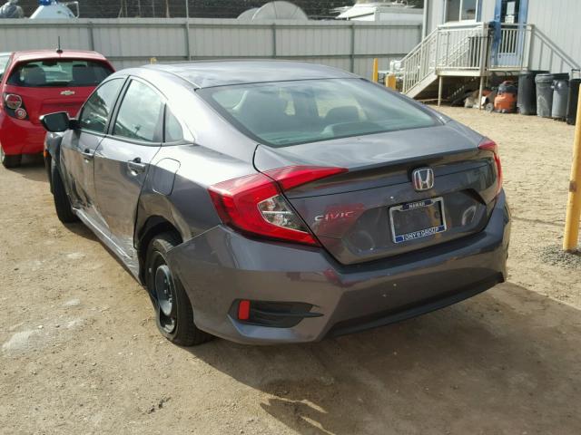 2HGFC2F5XGH567064 - 2016 HONDA CIVIC LX GRAY photo 3