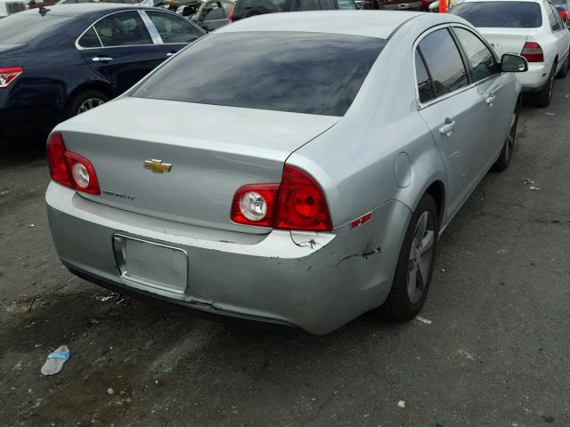 1G1ZC5E17BF363496 - 2011 CHEVROLET MALIBU 1LT SILVER photo 4