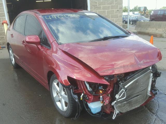 2HGFA1F64BH547314 - 2011 HONDA CIVIC LX-S BURGUNDY photo 1