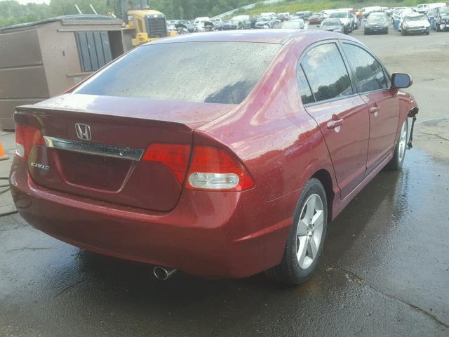 2HGFA1F64BH547314 - 2011 HONDA CIVIC LX-S BURGUNDY photo 4