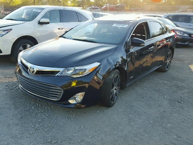 4T1BK1EBXFU156725 - 2015 TOYOTA AVALON BLACK photo 2