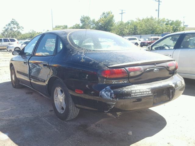 1FAFP53U5XA289615 - 1999 FORD TAURUS SE BLACK photo 3