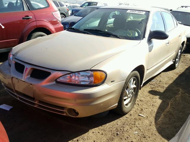 1G2NF52E04M568357 - 2004 PONTIAC GRAND AM GOLD photo 2