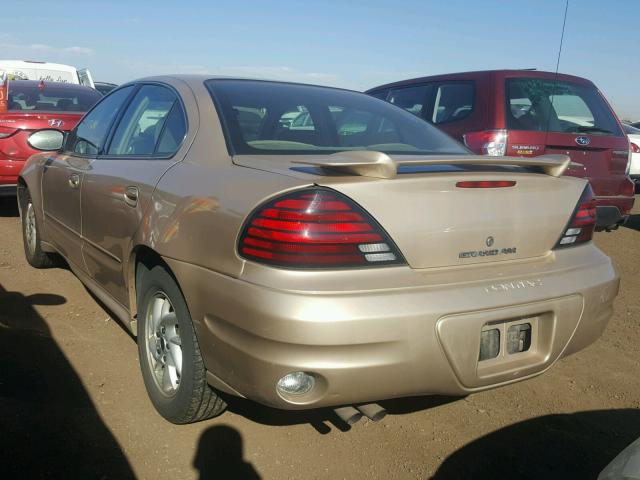 1G2NF52E04M568357 - 2004 PONTIAC GRAND AM GOLD photo 3