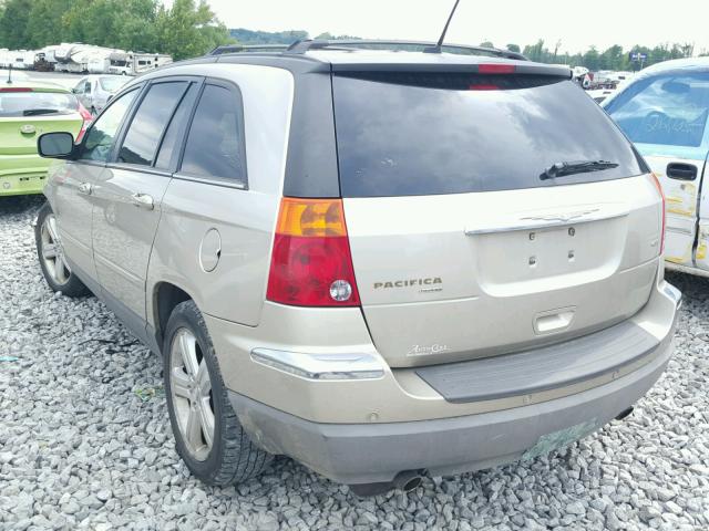 2A8GM68X57R326408 - 2007 CHRYSLER PACIFICA T GOLD photo 3