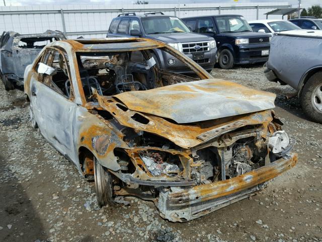 1HGEM22914L031216 - 2004 HONDA CIVIC EX BURN photo 1