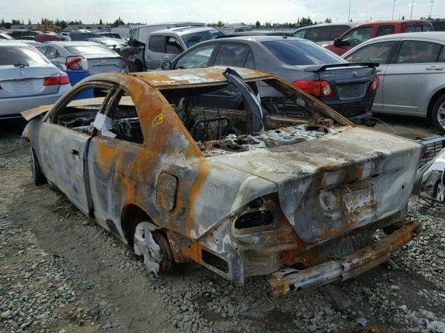 1HGEM22914L031216 - 2004 HONDA CIVIC EX BURN photo 3