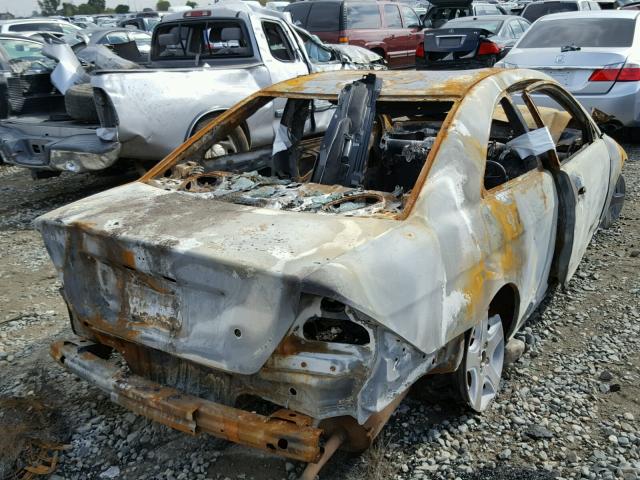 1HGEM22914L031216 - 2004 HONDA CIVIC EX BURN photo 4