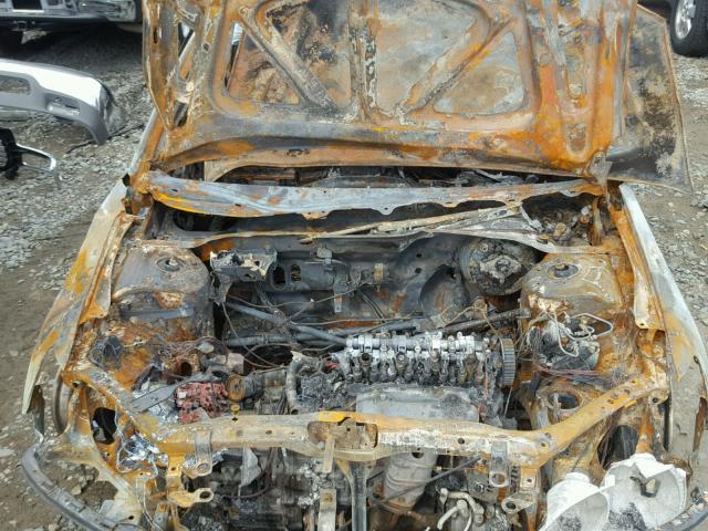 1HGEM22914L031216 - 2004 HONDA CIVIC EX BURN photo 7