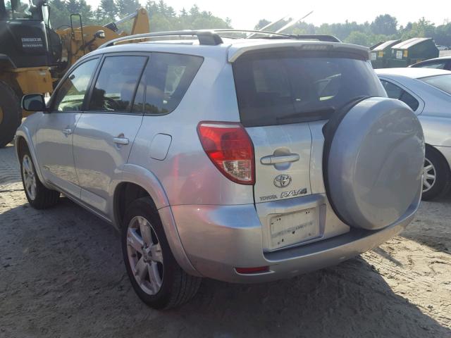 JTMZD32V486067585 - 2008 TOYOTA RAV4 SPORT SILVER photo 3