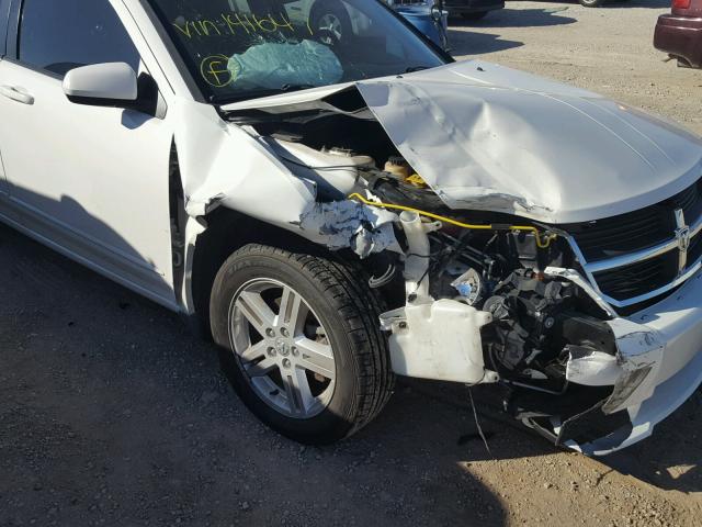 1B3CC5FB7AN141647 - 2010 DODGE AVENGER R/ WHITE photo 9