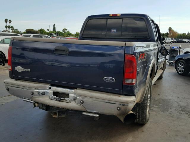 1FTSW21P16EA51369 - 2006 FORD F250 SUPER BLUE photo 4