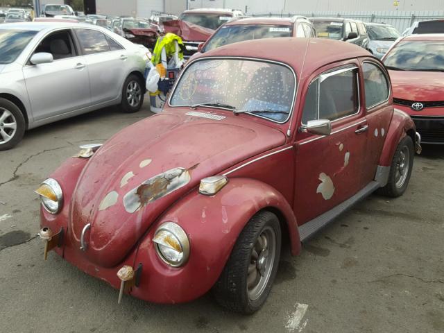 1102749092 - 1970 VOLKSWAGEN BEETLE RED photo 2