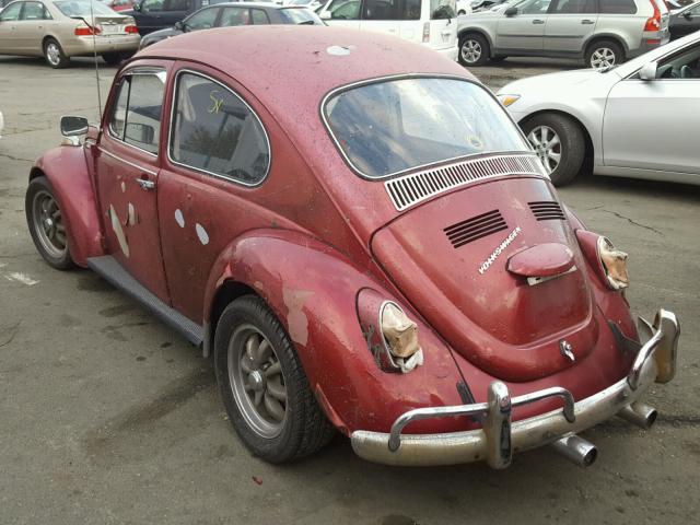 1102749092 - 1970 VOLKSWAGEN BEETLE RED photo 3