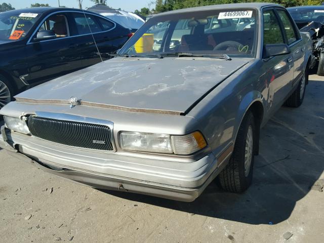 1G4AG55M4S6487336 - 1995 BUICK CENTURY GRAY photo 2